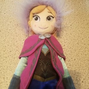 Disney Frozen Anna Softdoll 20" Plush Babydoll Toy